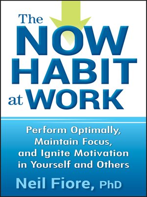 cover image of The Now Habit at Work